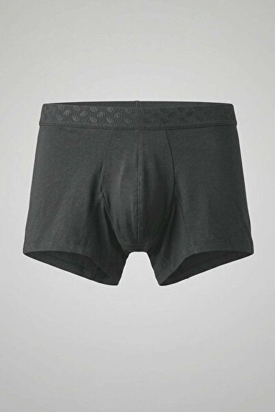 ablukaonline Men's Bagged Soft Textured Modal Boxer Smoked