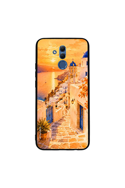 Sonique Θήκη Greek Island Muse Series για Huawei Mate 20 Lite Ηλιοβασίλεμα στ...