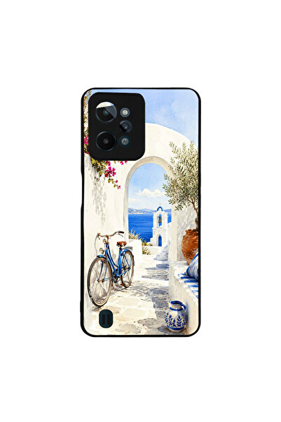 Sonique Θήκη Greek Island Muse Series για Realme C31 Πέρασμα στο Αιγαίο