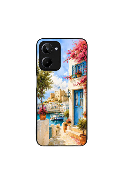 Sonique Θήκη Greek Island Muse Series για Realme 10 4G Ροδίτικο Λιμάνι