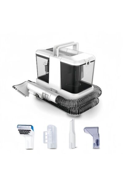 OEM Aparat de curățat tapițerie și textile 400W, Negru, 2 rezervoare de apă, ...