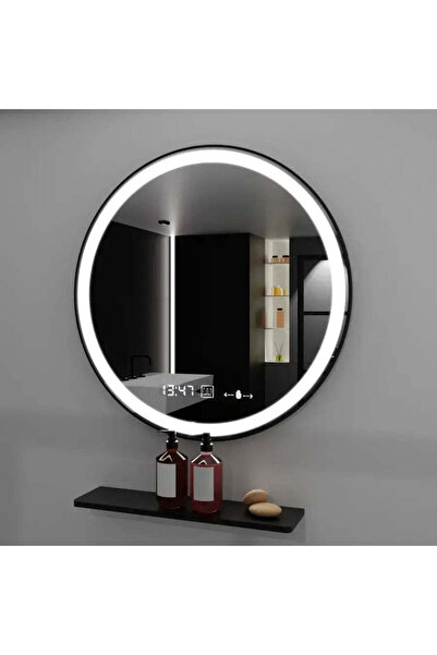 La Cucu Oglinda LED Rotunda 70cm Celeste Majeste Noir MotionGlow Marcello Sis...