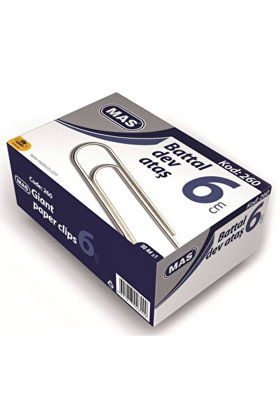 Generic Brand 260 Battal Type Giant Paper Clip Size 6 cm