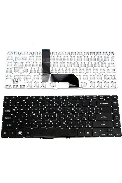 ACER Πληκτρολόγιο φορητού υπολογιστή για Aspire V5-471 χωρίς πλαίσιο σε μαύρο...