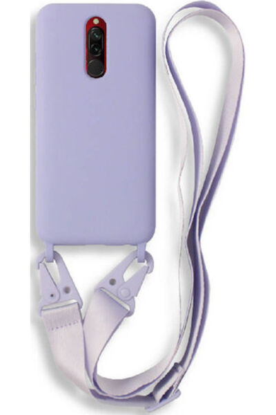 Other Bodycell Πίσω Θήκη Σιλικόνης με Λουράκι Βιολετί (Redmi 8) Κωδικός: BL-0...