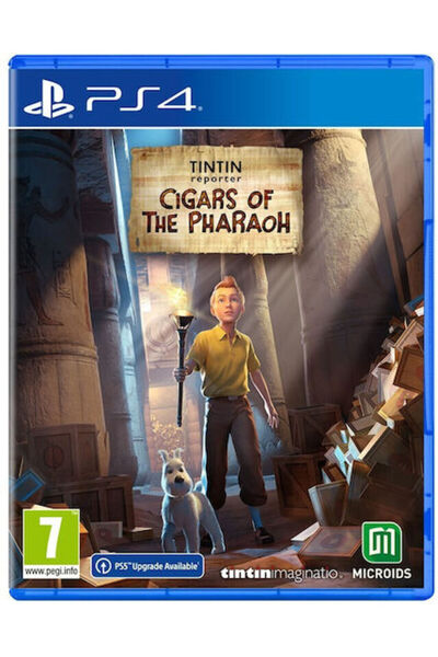 Microids Τιντίν ο Αναφέροντας: Τα Τσιγάρα του Φαραώ Παιχνίδι PS4