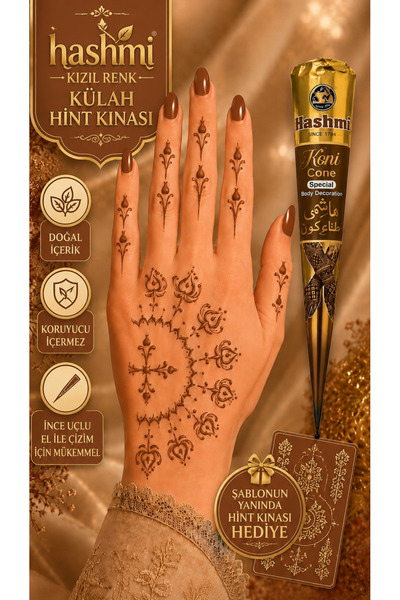 hennadibace Kına Kalıbı El Deseni (GEÇİCİ DÖVME ŞABLONU) Hint Kınası Henna Ta...