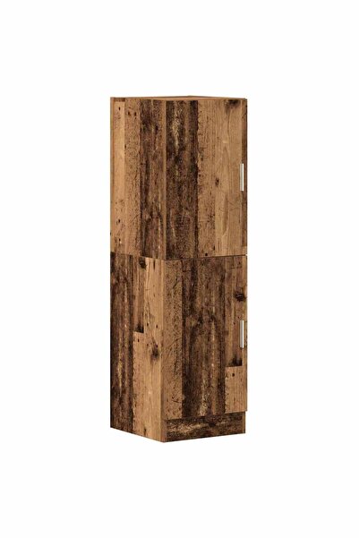 vidaxl Dulap de bucătărie, lemn vechi, 38x41,5x131,5 cm lemn prelucrat