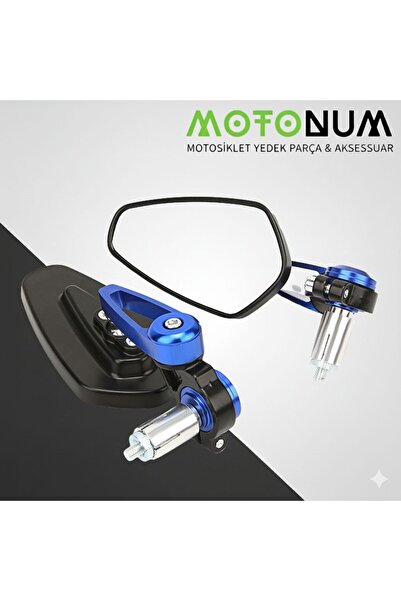 Motonum Arora Max Pro 125 CNC Gidon Ayna-Mavi Detaylı-Ma01187