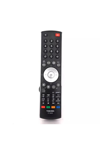 Toshiba CT‑8003 / CT‑90330 Γνήσιο Αυθεντικό Τηλεχειριστήριο για LED/LCD Τηλεο...