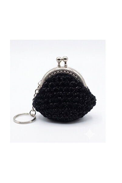 JADDA Handmade Daily Knitted Wallet Lollipop Black