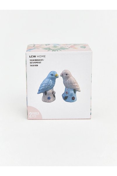 LC Waikiki Lcw Home Salt and Pepper Shakers with Mixed Bird Figures