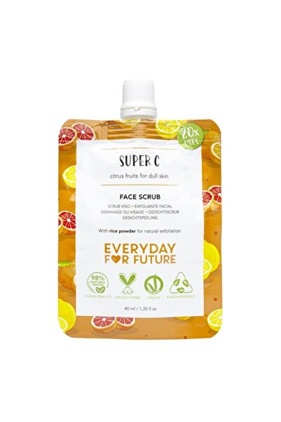 EVERYDAY FOR FUTURE Απολεπιστικό Λάμψης Προσώπου - Σούπερ C
