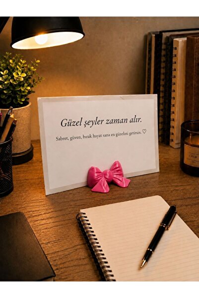 glowify prime glowify prime Fiyonk Notluk & Fotoğraf Tutucu | Kadınlar İçin Ofis ve Evde Motivasyon Notu