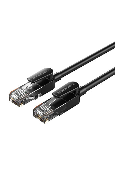 Cabletime καλώδιο δικτύου CT-CAT6U, CAT 6 UTP, 250 MHz, CCA, 1m, μαύρο