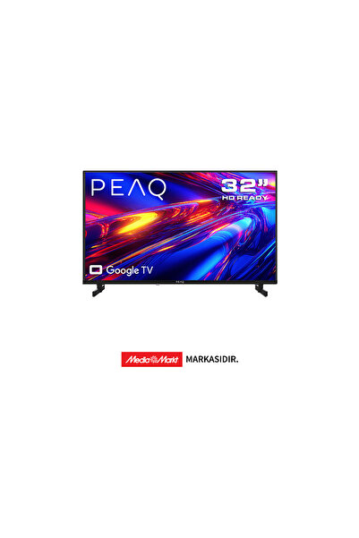 PEAQ 32P8000 32'' Smart TV – Google İşletim Sistemli, Dahili Uydu Alıcılı LED TV