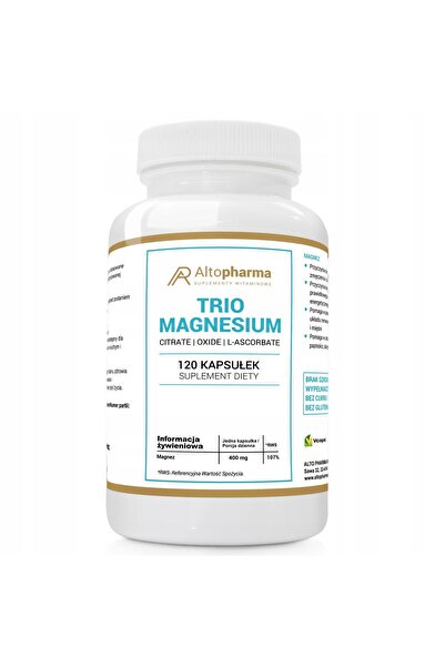 ALTO PHARMA Trio Magneziu 120 Capsule