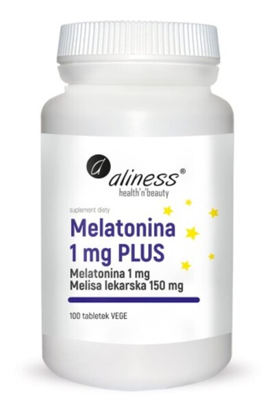Aliness Melatonină 1 mg 100 comprimate
