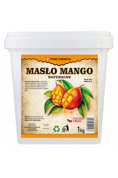 CHOSA Unt De Mango Organic, Pure Chemical, 1Kg, Presat La Rece, Hidratant Cos...