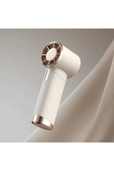 Deliny Преносим акумулаторен USB вентилатор с LED дисплей и 100 регулируеми с...