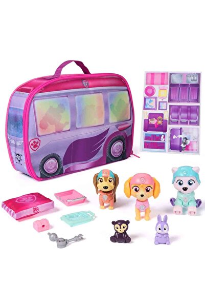 PAW PATROL Çantalı Yavru Köpek Tatili Kurtarma Oyun Seti