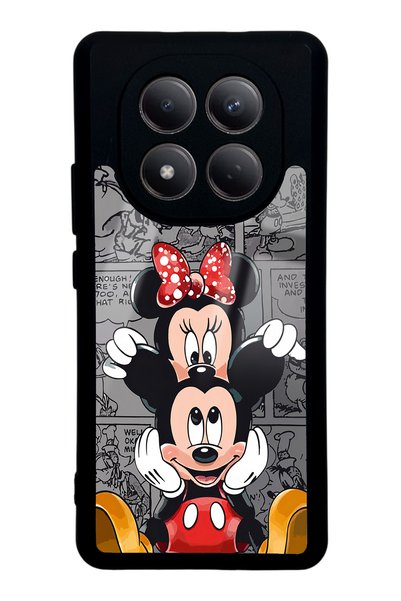 Spoyi حافظة هاتف Xiaomi Redmi Note 15 بتصميم ميكي وميني لامعة
