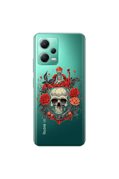 Other Xiaomi Redmi Note 12 Pro 5G Flower head Transparent Silicone TPU Θήκη