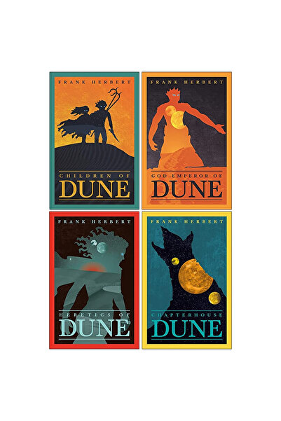 pçs Frank Herbert Dune Series Collection 6 Books Collection Set (Children of ...