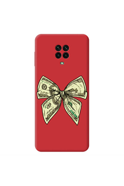 Other Xiaomi Redmi Note 9 Pro Bowtie Dollars Red Colored Silicone TPU Θήκη