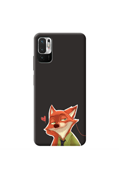 Other Xiaomi Redmi Note 10 Pro 5G Valentines 15 Black Colored Silicone TPU Θήκη
