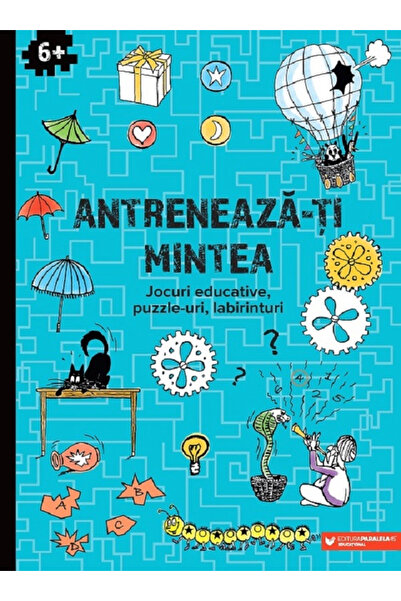 Editura Paralela 45 Antrenează-ți mintea. Jocuri educative, Puzzle-uri, Labir...