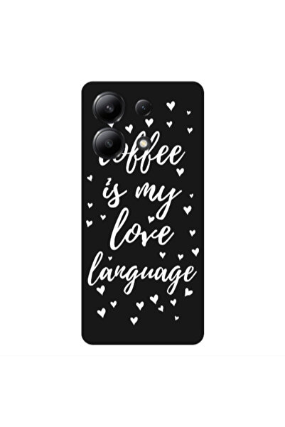 Other Xiaomi Redmi Note 13 4G Coffe is my love language Black Colored Silicon...