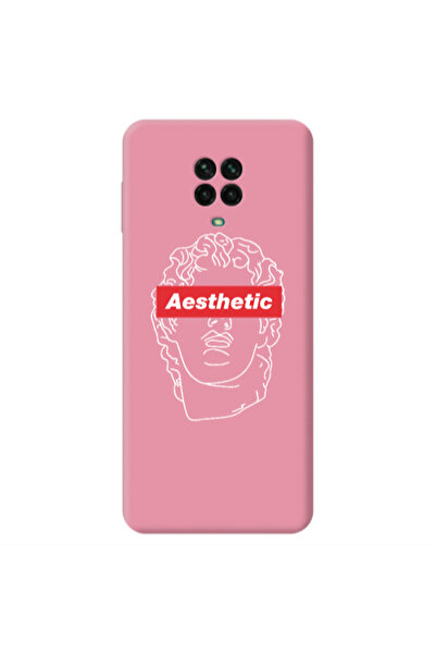 Other Xiaomi Redmi Note 9 Pro Aesthetic Pink Colored Silicone TPU Θήκη