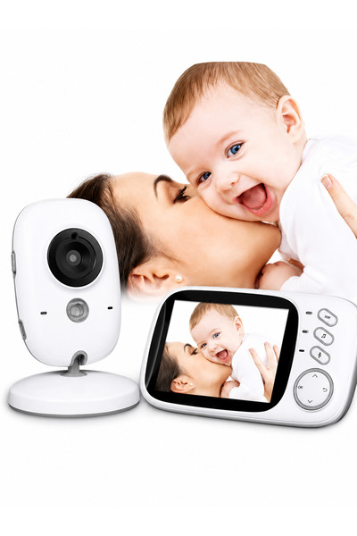 Other 3.2 Inch Wireless Baby Monitor Camera Night Vision Two-Way Audio Transm...