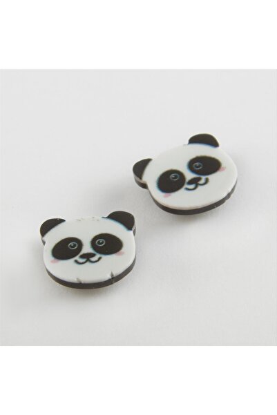 Angel Of Life Panda Magnetic Plastic Children's Earring