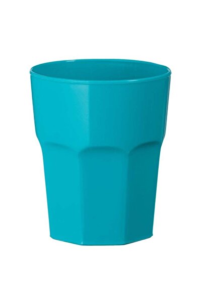 OEM Pahar din plastic pentru apă, turcoaz, 330 ml