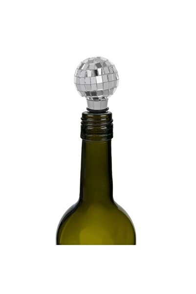 OEM Dop vin Disco Ball Ø4 x 9 cm, accesoriu decorativ pentru sticle