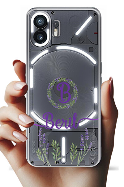 Noprin NOTHING Phone 2 Kılıf - İsimli Yazılı Kişiye Özel Kişileştirelebilir K...