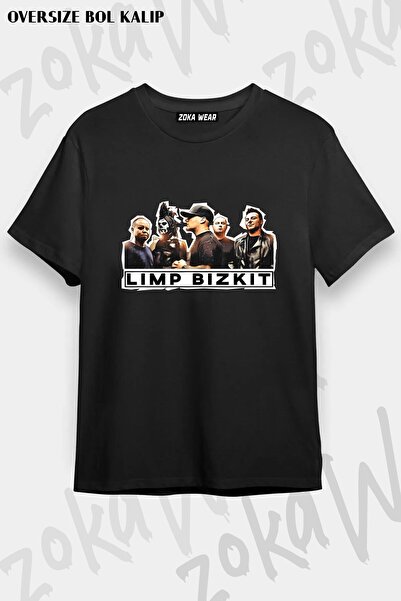 ZOKAWEAR Μπλουζάκι Unisex Loose Fit Limp Bizkit v14 με στάμπα