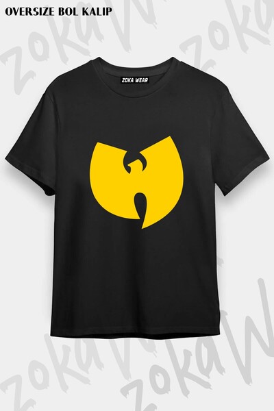 ZOKAWEAR Unisex Loose Fit Wu Tang Clan V1 Printed T-Shirt