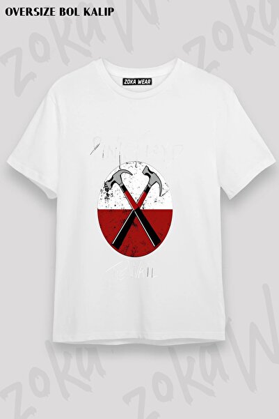 ZOKAWEAR Μπλουζάκι Unisex Loose Fit με στάμπα Pink Floyd v1