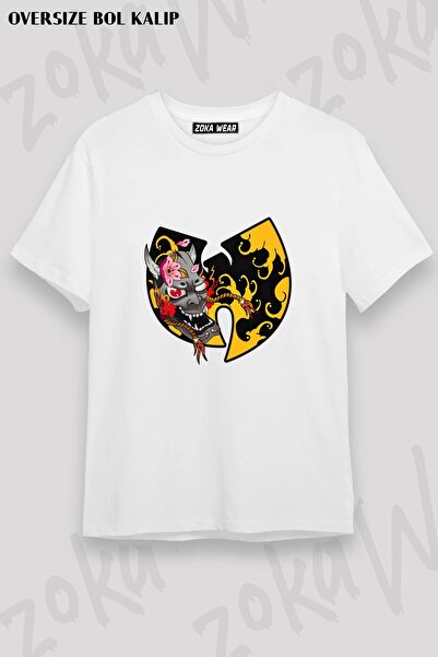 ZOKAWEAR تي شيرت مطبوع للجنسين من Wu Tang Clan v17