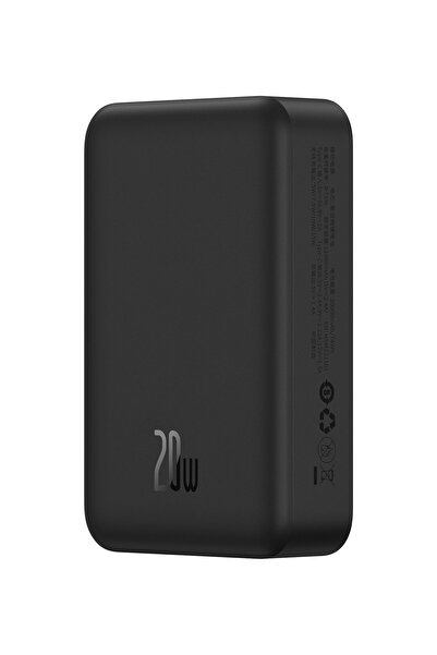 Baseus EnerFill FM41 Baterie externă magnetică wireless 20000mAh 20W, Negru
