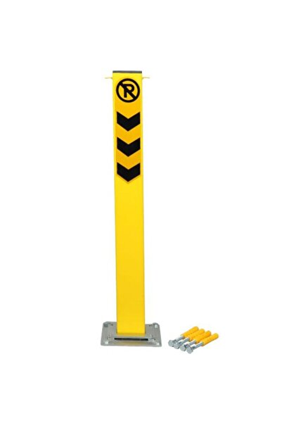 Enerji Trafik Malzemeleri Kilitli Otopark Direği 75 cm, Çıkan Tip Kızaklı Par...