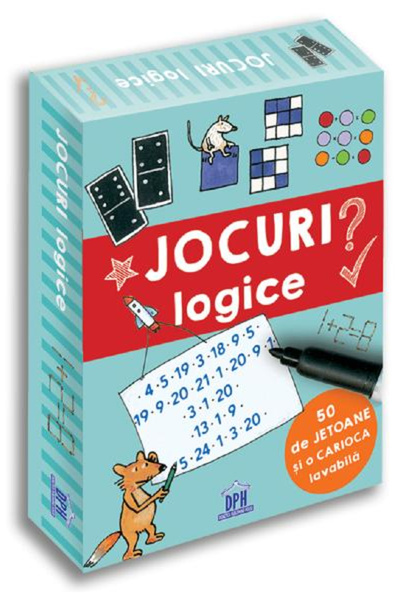 Editura DPH Jocuri logice - 50 de jetoane, Philip Kiefer - Editura DPH
