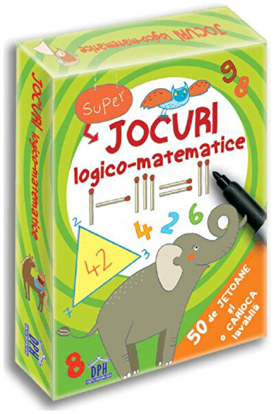 Editura DPH Jocuri Logice-Matematice - 50 de, Philip Kiefer - Editura DPH
