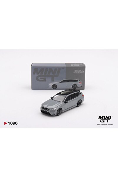 mini gt 1/64 بي إم دبليو إم 5 تورينج (جي 99) بروكلين جراي ميتاليك رقم: 1096