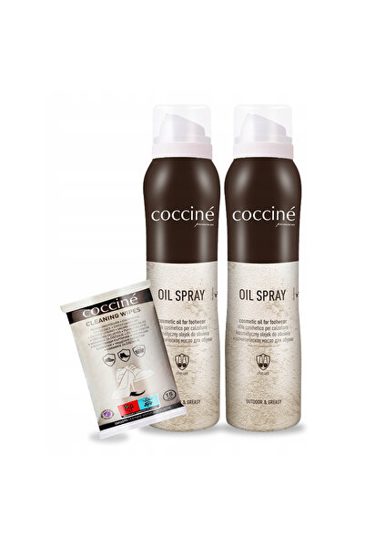 Coccine Set de ingrijire a incaltamintei, Coccine, Spray cu ulei 150 ml x2, S...