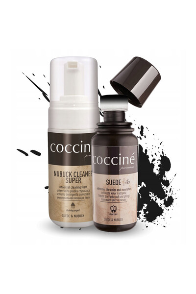 Coccine Kit de renovare a incaltamintei, Coccine, Spuma de curatare 100 ml + ...