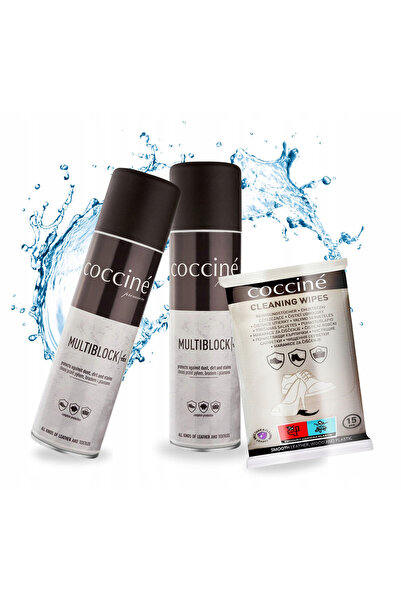 Coccine Set, Coccine, Multiblock, 250 ml, 2 bucati, impregnare impermeabila, ...